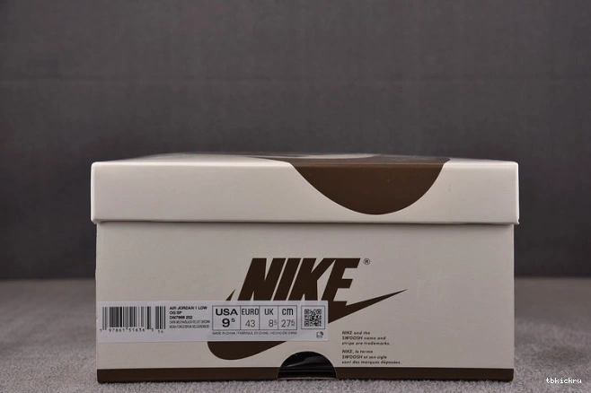 Cheap TBkick Travis Low Scott DM7866-202 x OG Air 1 Velvet Brown Jordan 0722